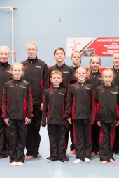 National Final gymnasts